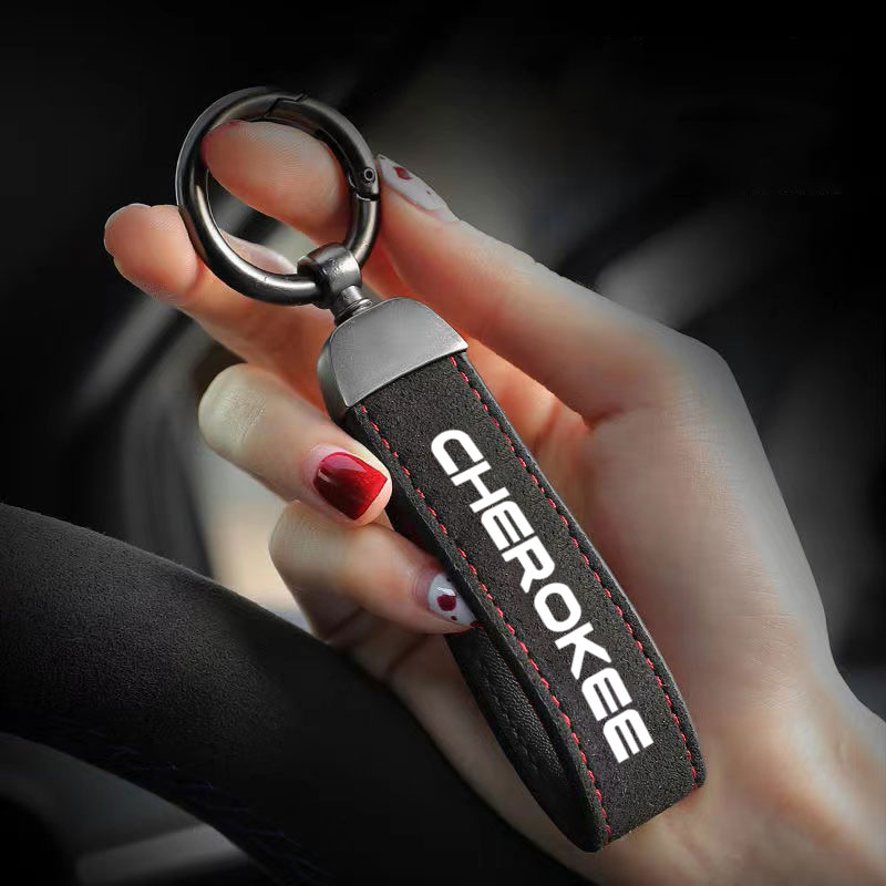 4 Colors PU Leather Keychain B - огляд і ціна Women'S Jeep Accessories