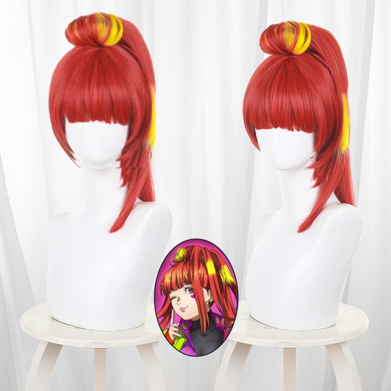 Anime Gnosia SQ Cosplay Wig Br - огляд і ціна Women'S Yellow Accessories