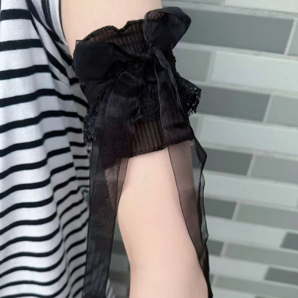 Fashion Lace Lolita Arm Sleeve - огляд і ціна Women'S Winter Accessories Set