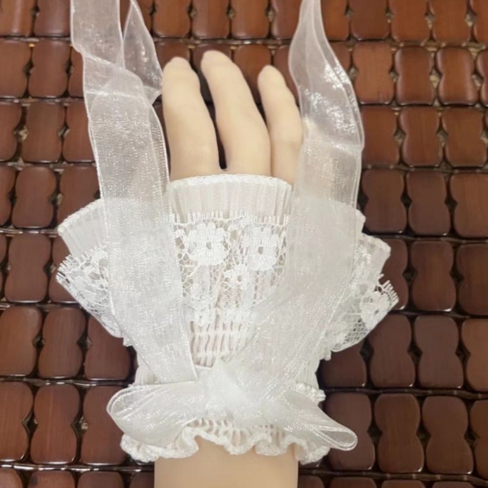 Fashion Lace Lolita Arm Sleeve - огляд і ціна Women'S Winter Accessories Set
