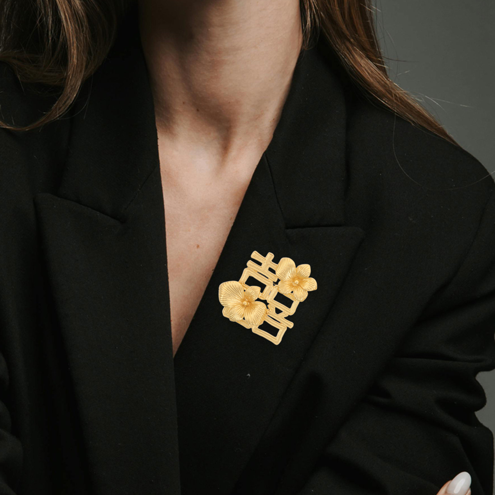 2Pcs Wedding Brooch Pins Chine - огляд і ціна Brooch Pin Gold