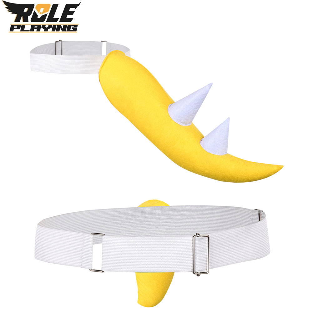Bowser Jr Cosplay Yellow Tail  - огляд і ціна Women'S Yellow Accessories