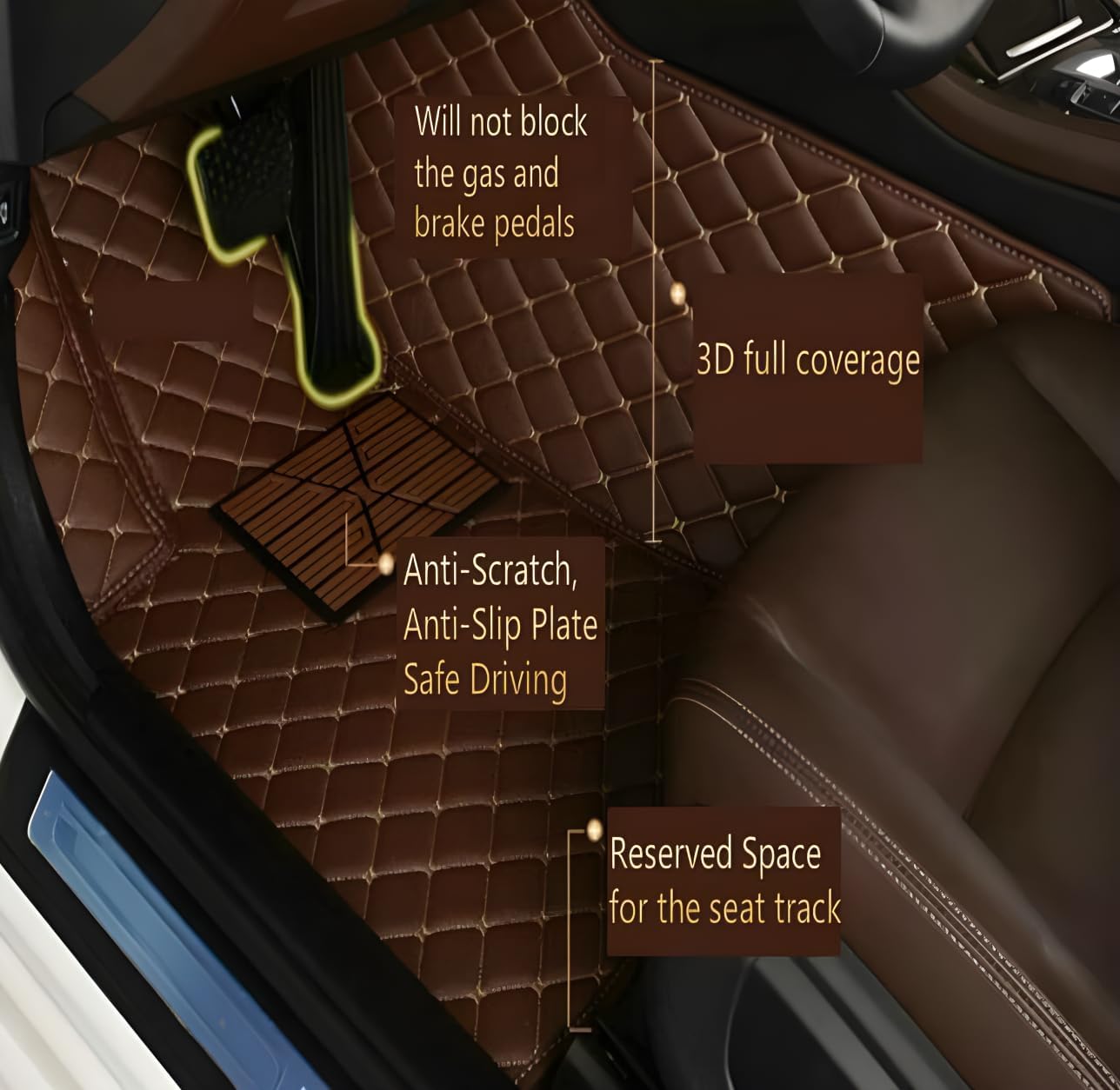 Car Floor Mats For Jeep Compas - огляд і ціна Women'S Jeep Accessories