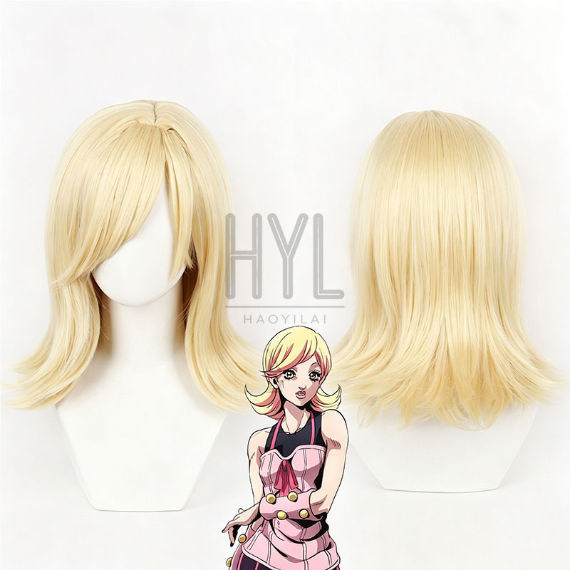 Anime JOJO Lucy Steel Cosplay  - огляд і ціна Women'S Yellow Accessories
