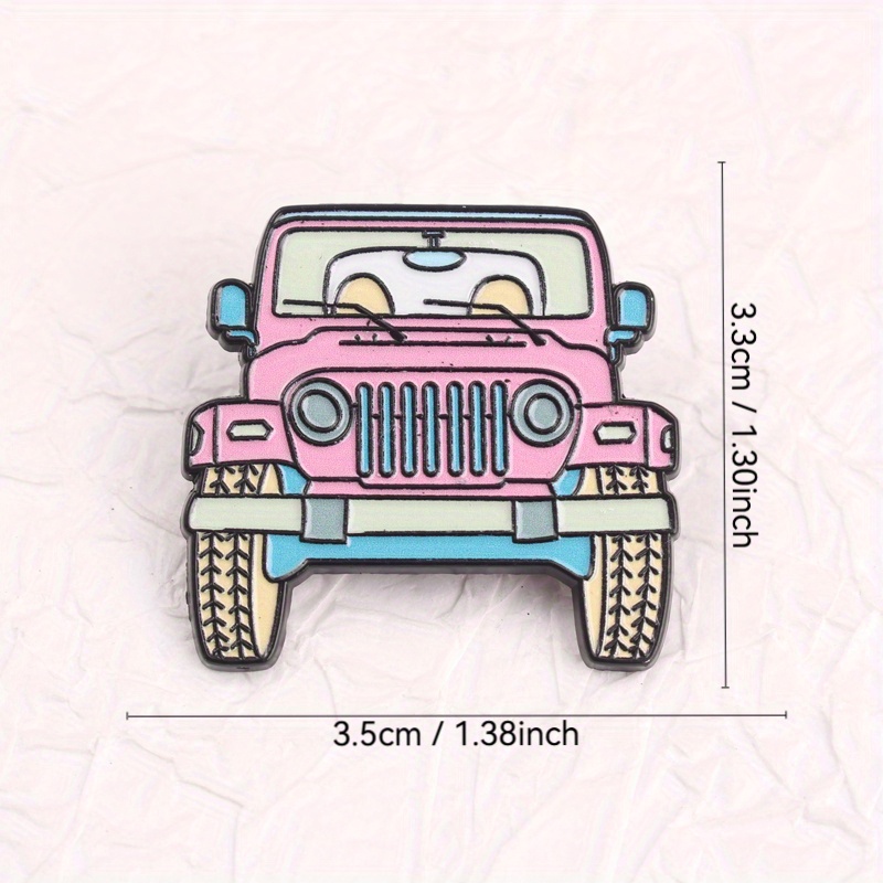 Adorable Pink Jeep Cartoon Ena - огляд і ціна Women'S Jeep Accessories