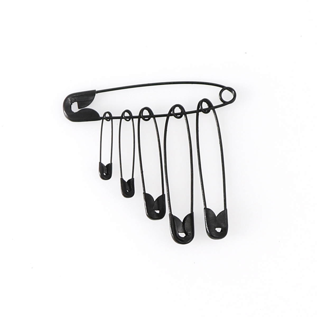 100Pcs Silver/Gold/Black Iron  - огляд і ціна Brooch Pin Gold