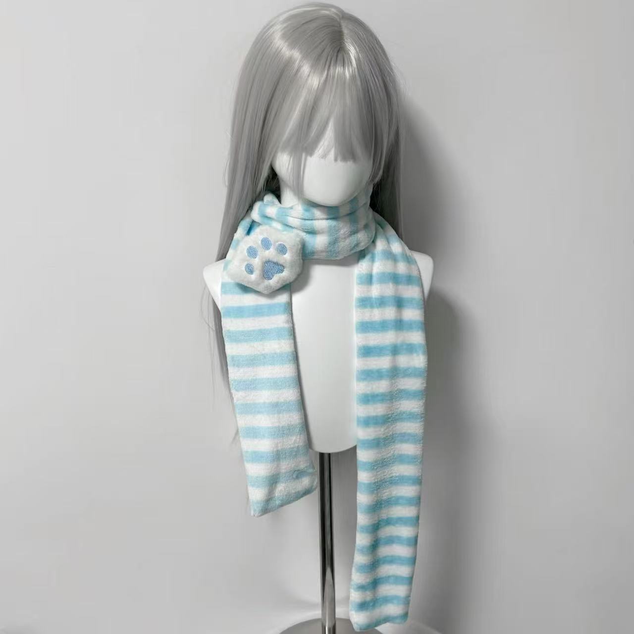 Kawaii Kniied Scarf Cat Paw De - огляд і ціна Women'S Winter Accessories Set
