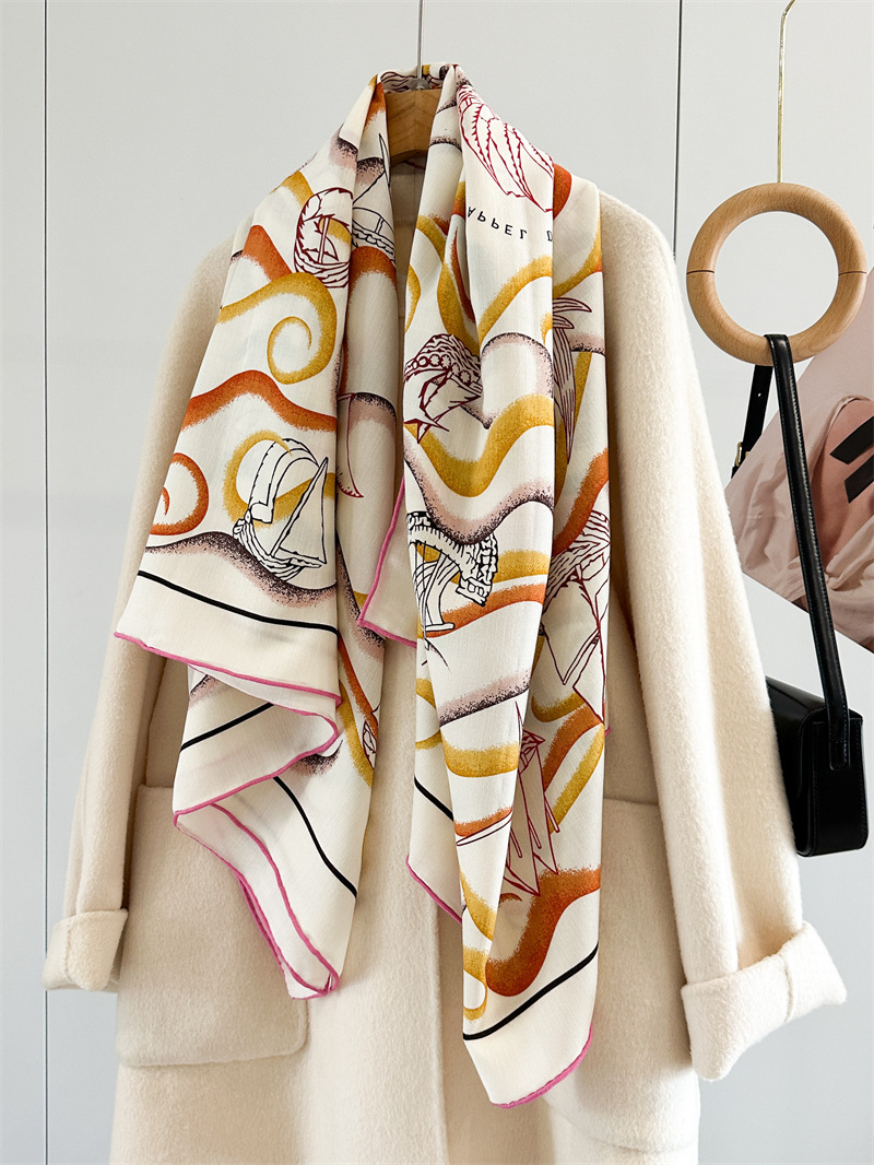 Double Faced 135CM Scarf Luxur - огляд і ціна Women'S Winter Accessories Set