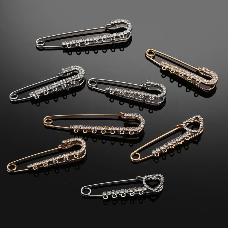 Alloy Rhinestone Brooches Gold - огляд і ціна Brooch Pin Gold