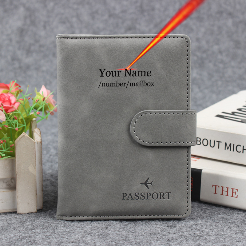Magnetic Button Passport Cover - огляд і ціна Women'S Accessories Wallet