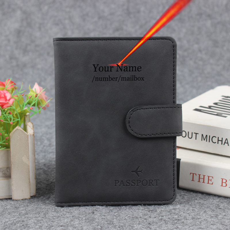 Magnetic Button Passport Cover - огляд і ціна Women'S Accessories Wallet