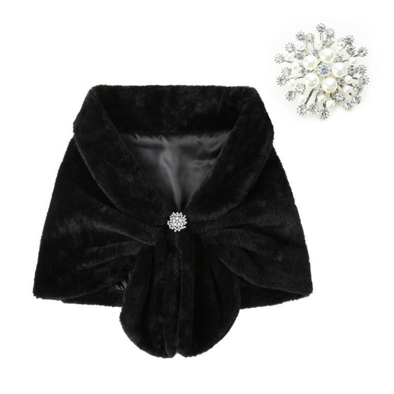 Fashion Ponchos Capes Set Eleg - огляд і ціна Women'S Winter Accessories Set