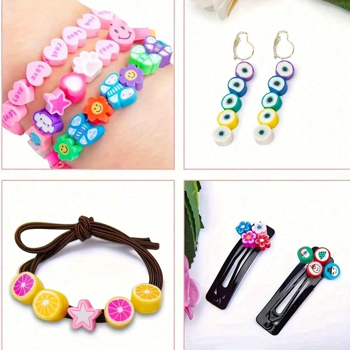 1450/1200/250pcs Polymer Clay  - огляд і ціна Women Accessories Gift Box
