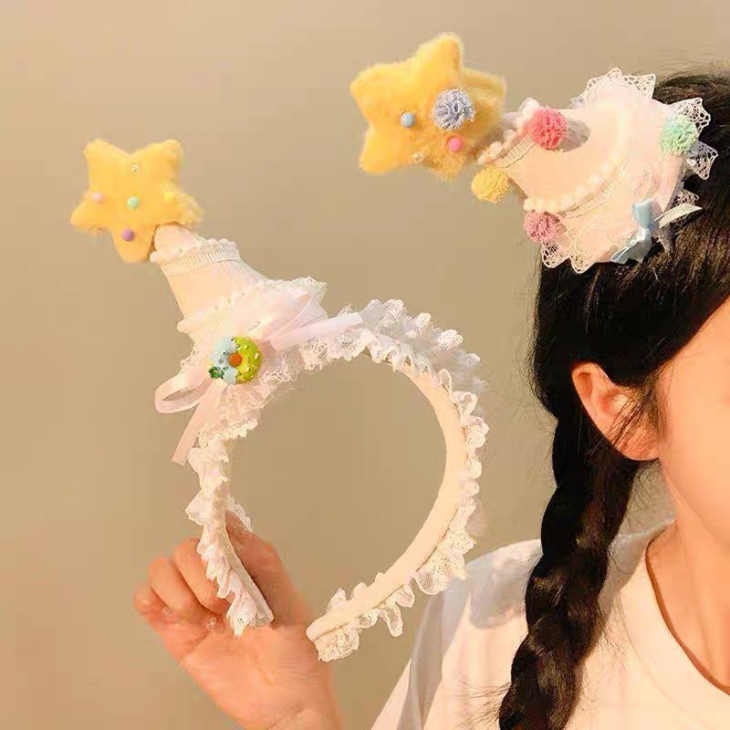 Cute atmosphere party hair acc - огляд і ціна Women'S Yellow Accessories