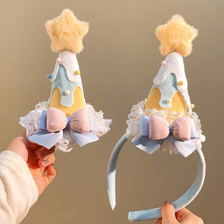 Cute atmosphere party hair acc - огляд і ціна Women'S Yellow Accessories