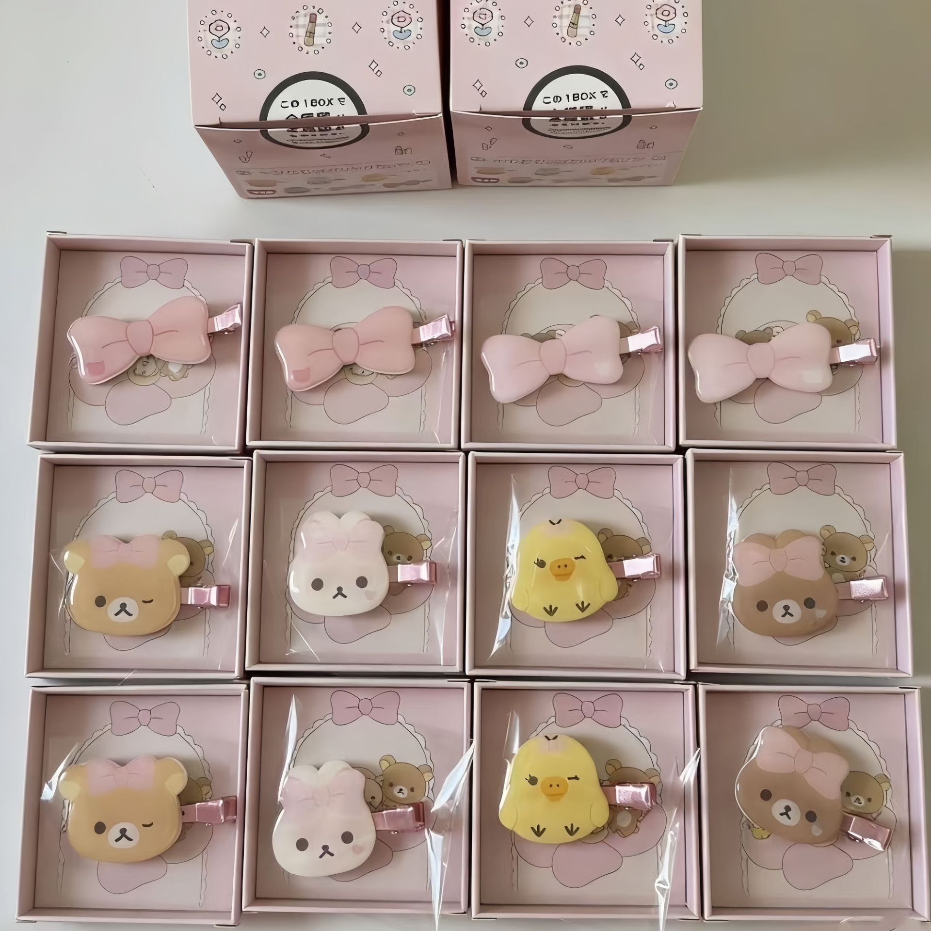 Y2K Bear Rabbit Chick Animal H - огляд і ціна Women Accessories Gift Box