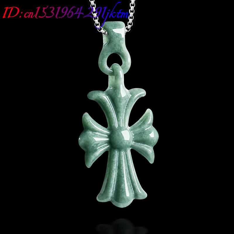 Natural Burmese Jadeite Cross  - огляд і ціна Women'S Accessories And Jewelry