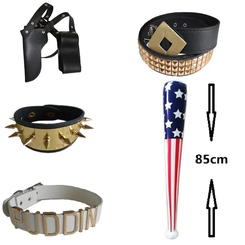 2025Suicide Cosplay  Squad Qui - огляд і ціна Women'S Harley Quinn Accessories