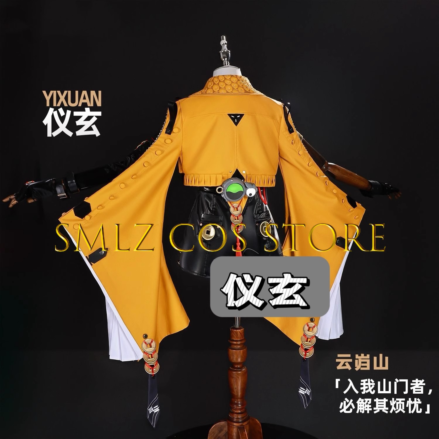 Yixuan Cosplay Game Zenless Zo - огляд і ціна Women'S Yellow Accessories