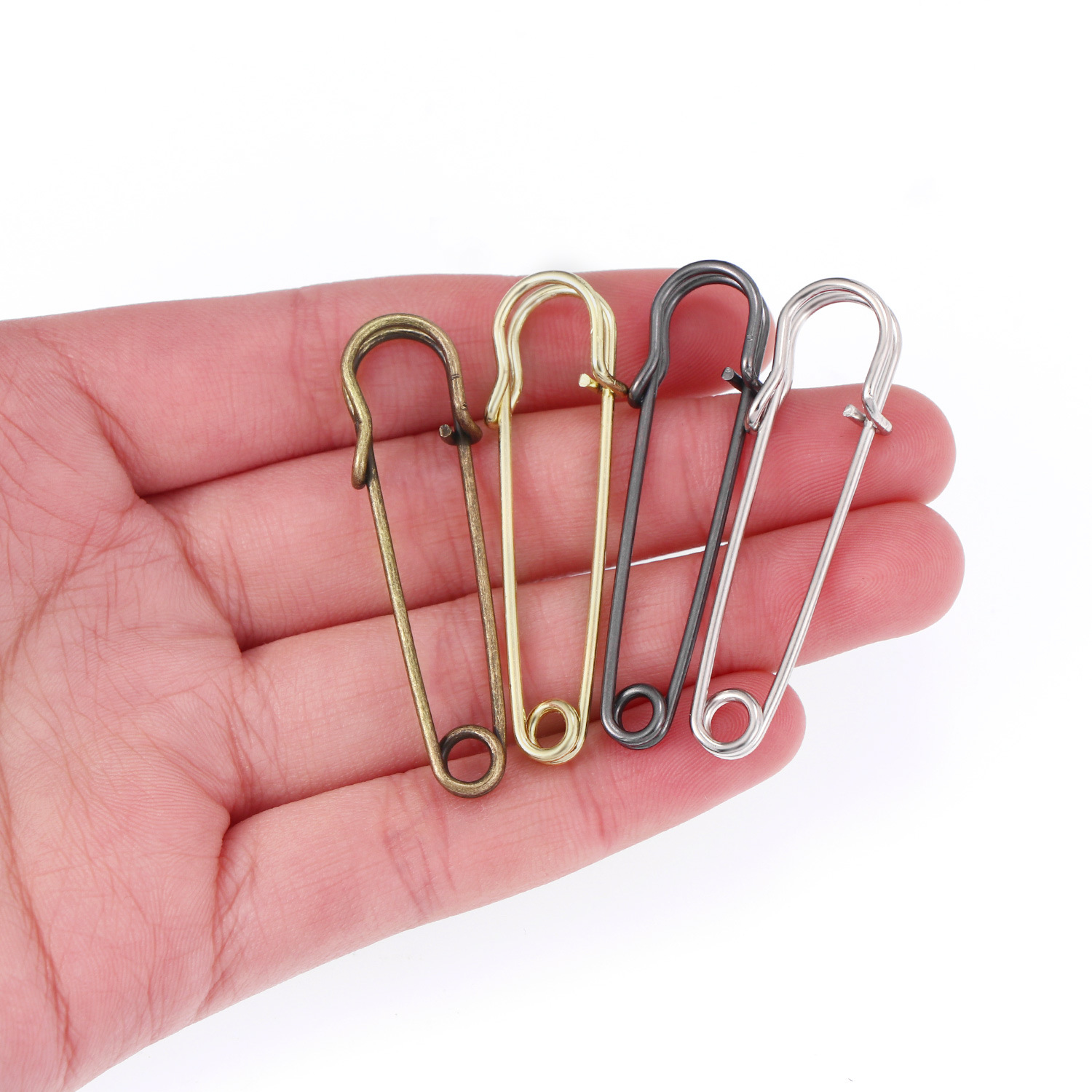 20Pcs 50mm Metal Safety Pins S - огляд і ціна Brooch Pin Gold