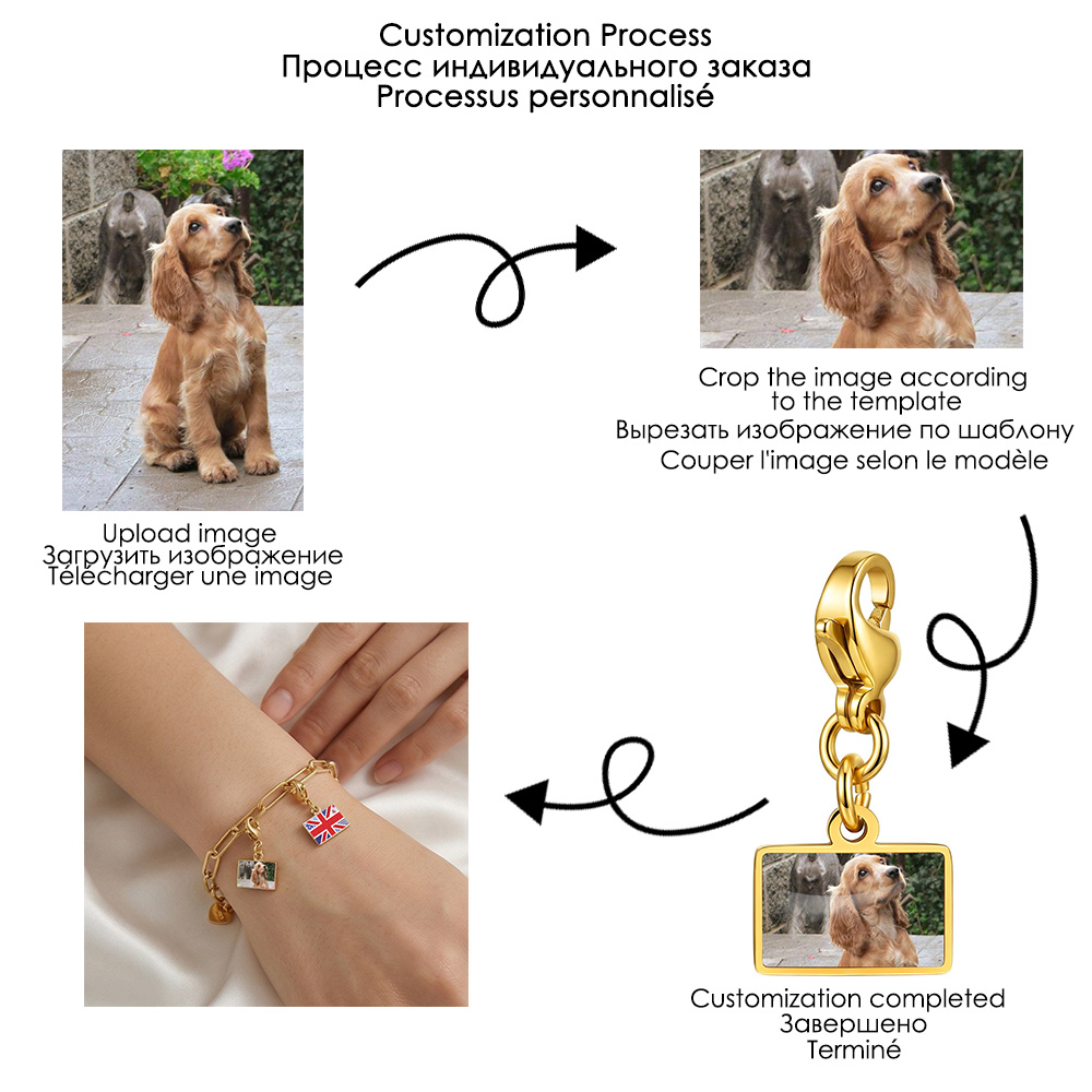 Fashion Square Customized Pend - огляд і ціна Women Accessories Picture