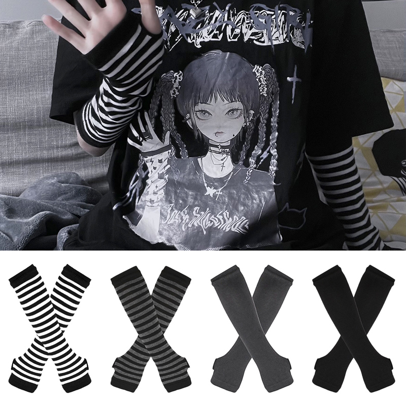 Women Long Sleeve Gothic Strip - огляд і ціна Women'S Winter Accessories Set